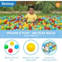 Bestway Splash & Play balls - 100pcs
