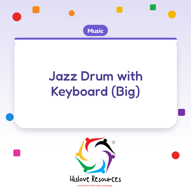 Jazz Drum with Keyboard (Big)