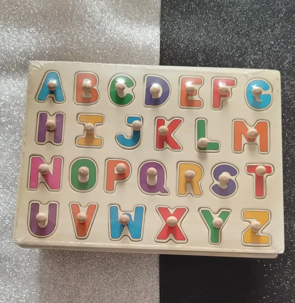 Knobbed Uppercase Letters