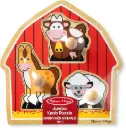 Melissa & Doug Jumbo knob Puzzle-Barnyard