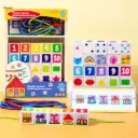 Wooden Beaded Building Blocks