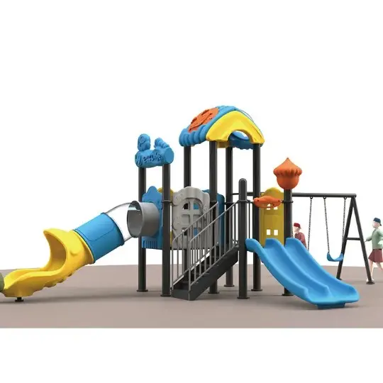 Playground Tunnel Swing Set