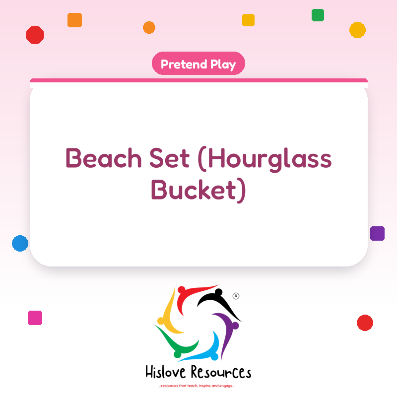 Beach Set (Hourglass Bucket)