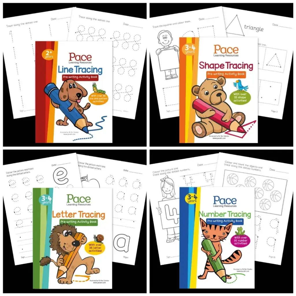 Tracing books (4 in 1) Combo