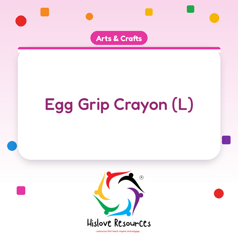 Egg Grip Crayon (L)