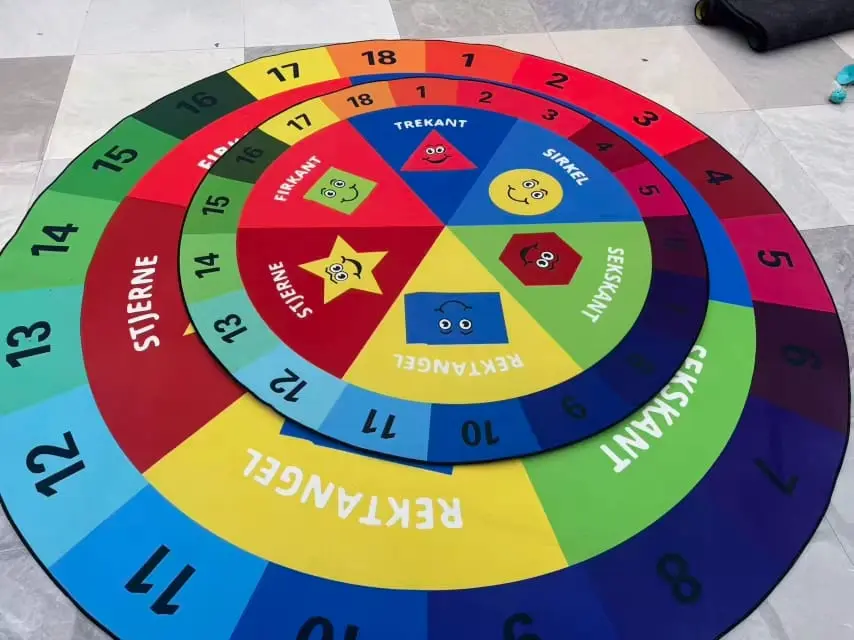 Classroom Rug  (Round Shaped)