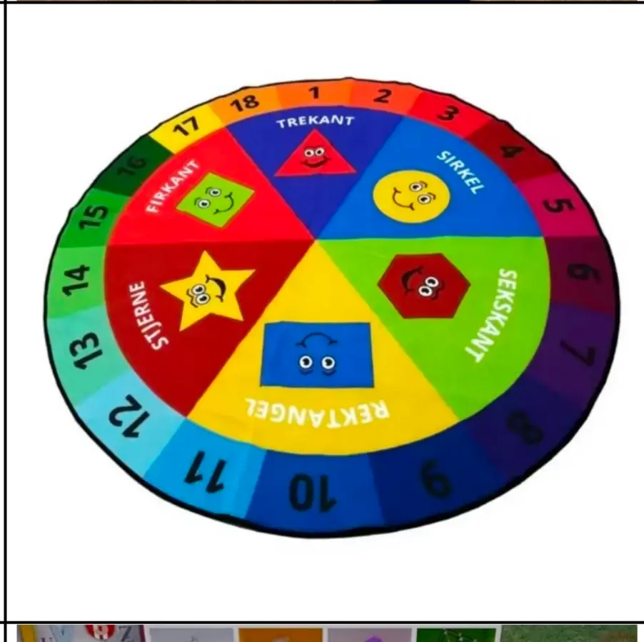 Classroom Rug  (Round Shaped-M)