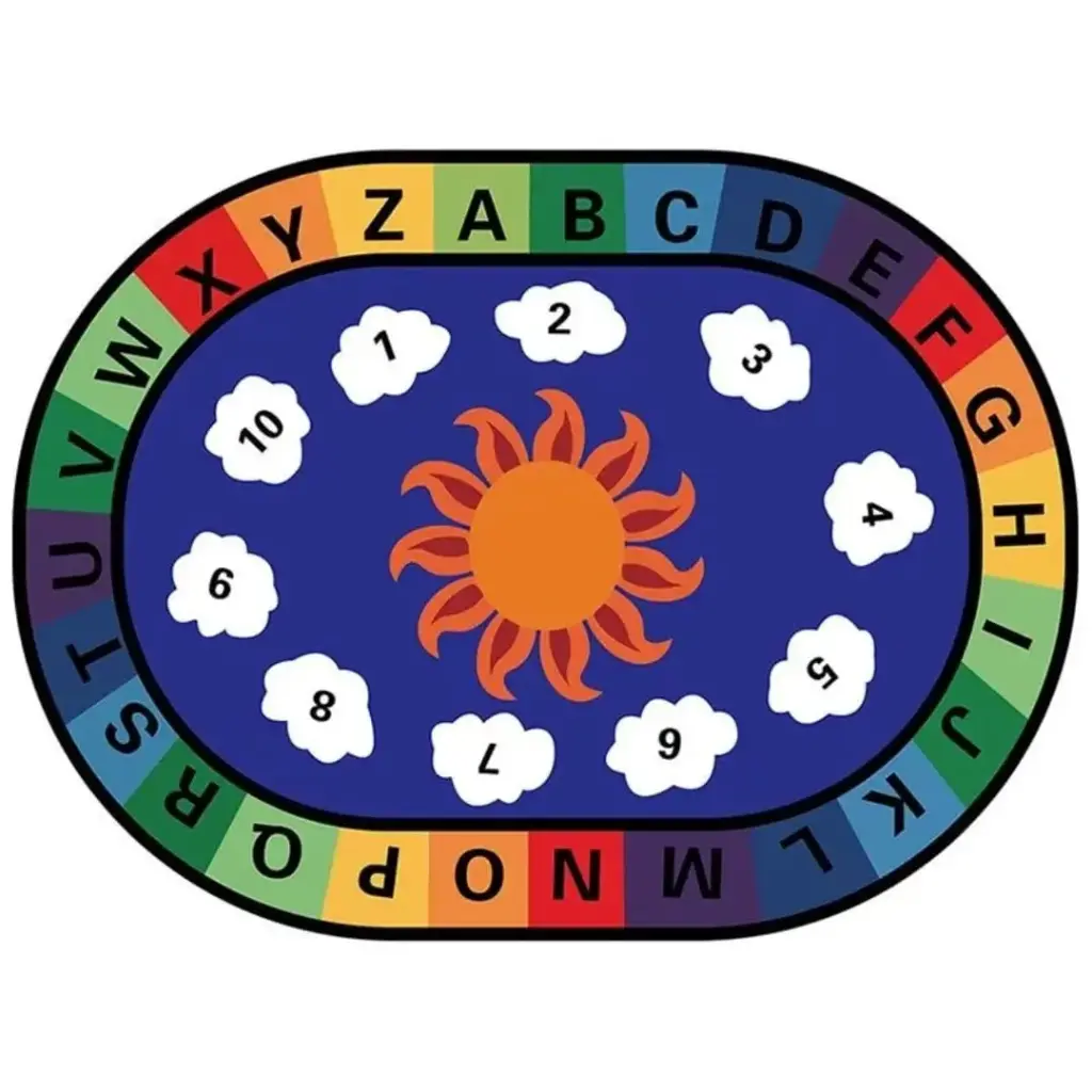 Classroom  Rug (Hot Sun)
