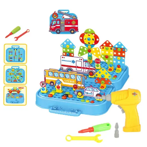 Fire Station Screw Puzzle Box (5 in 1)