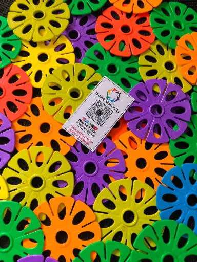 Manipulatives (Floral Interlocking Disc) 