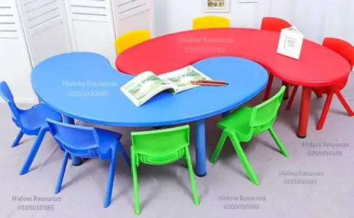 Crescent Table (Moon Table) L