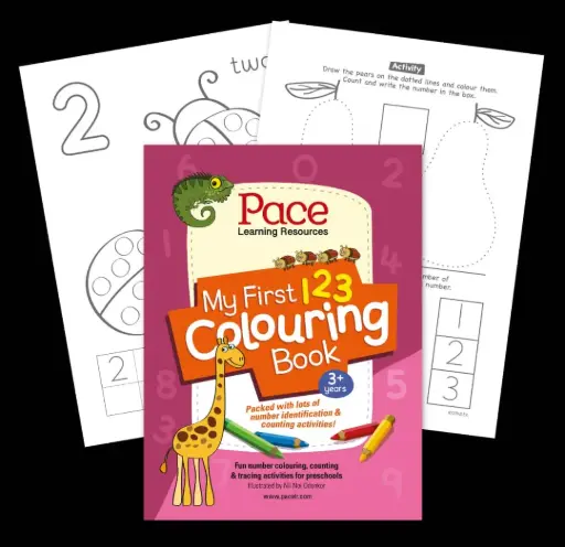 Pace 123 Colouring Bk