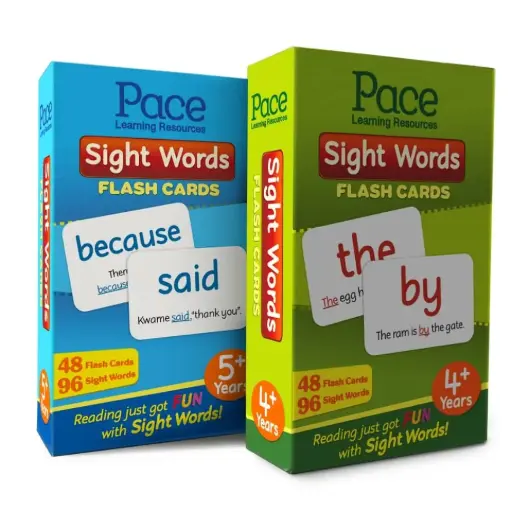 Pace Sightword 4yrs+