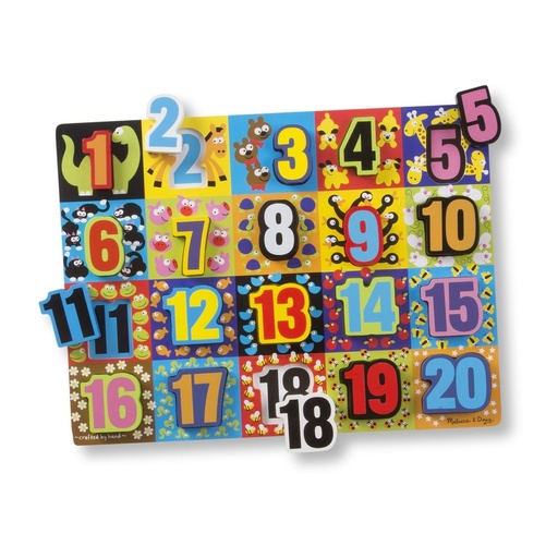 3D Number Picture Puzzle S/s