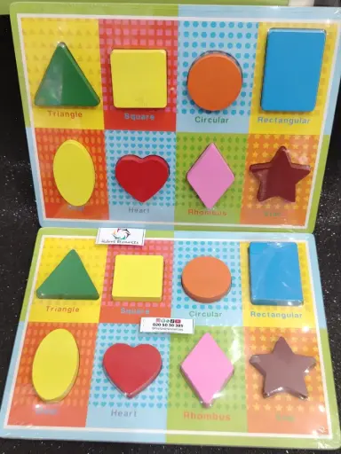 3D Shape Puzzle Board II
