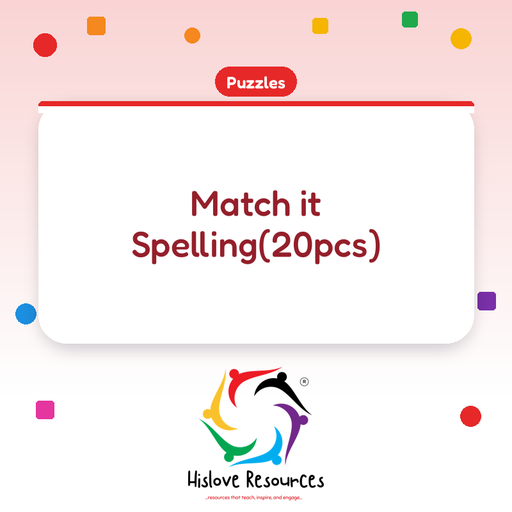 Match it Spelling(20pcs)