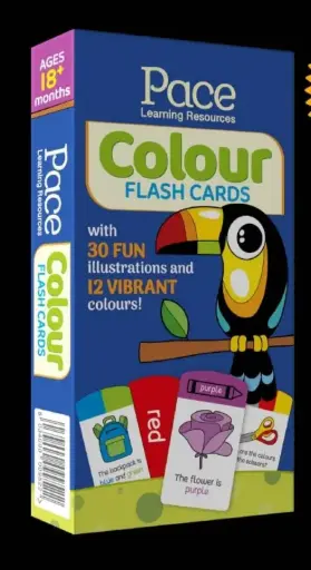 Pace  Colour Flashcard