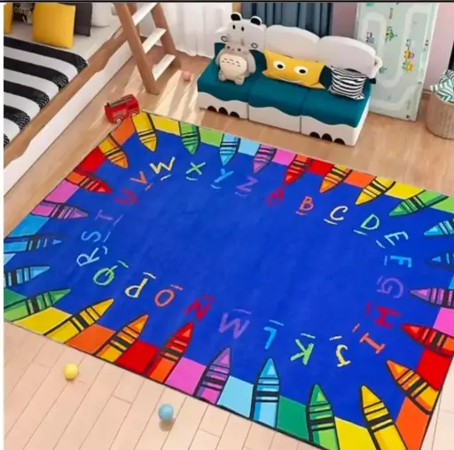 Classroom  Rug (Crayons)
