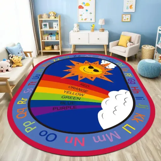 Classroom Rug (Rainbow)M/m