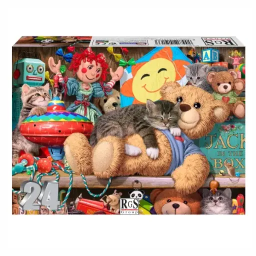 24pcs RSG Puzzle (Kitten in the Toy Cupboard)  